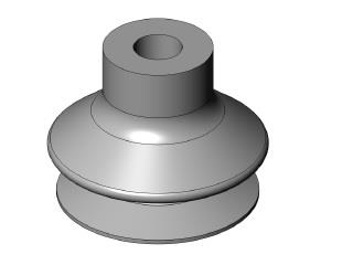 [FGA 11-SI-HD-N016-L 1.5 Bellows -11mm] VACUUM CUP FGA 11-SI-HD-N016-L 1.5 Bellows -11mm