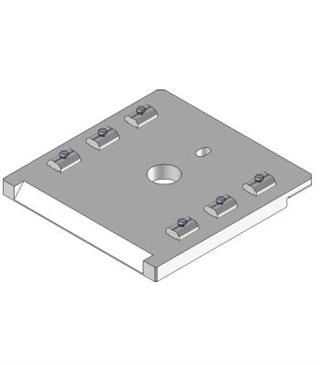 Quick changer Mounting plate 120A 19