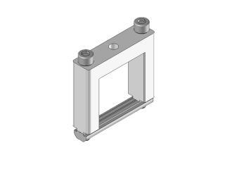 [CA.KBVJU.4040] SQUARE JOINT CONNECTOR 40X40