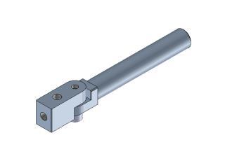 [CA.GGE.10.M5.M5] Swivel Gripper arm for vacuum cups 10 M5 M5 60